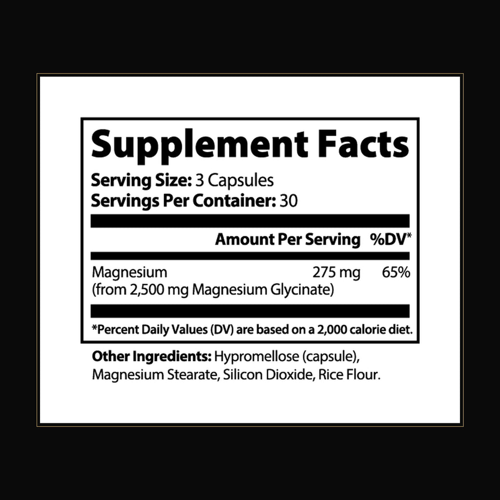 Nuvori Calm Supplement Facts