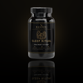 Nuvori Sleep Ritual Gummies bottle on obsidian background